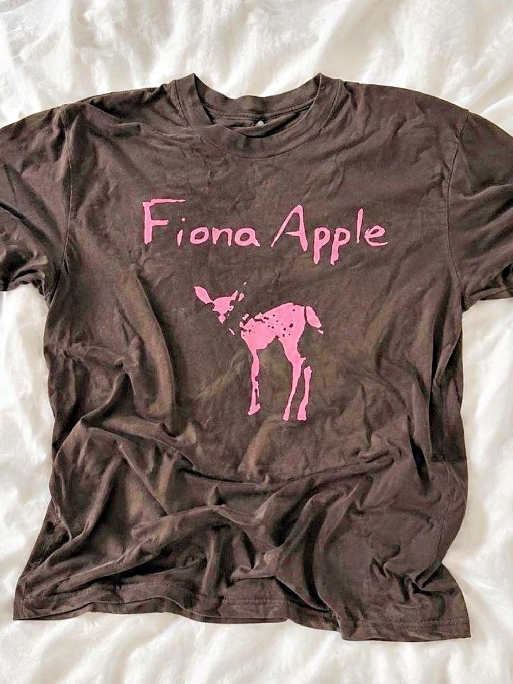Fiona Apple graphic tee Short Sleeve Tee in Black